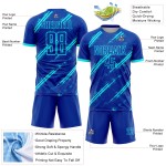Lakes Sublimation Soccer Royal Custom Jersey Blue Uniform