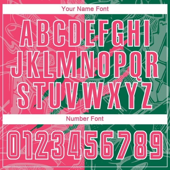 Pattern Soccer Uniform Pink-Kelly Scratch Green Sublimation Jersey Neon Custom Graffiti Pattern Soccer Uniform Pink-Kelly Scratch Green Sublimation Jersey Neon Custom Graffiti