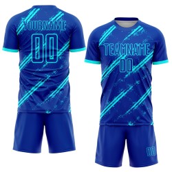 Lakes Sublimation Soccer Royal Custom Jersey Blue Uniform
