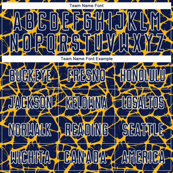 Gold-White Abstract Splash Uniform Navy Network Sublimation Soccer Jersey Custom Gold-White Abstract Splash Uniform Navy Network Sublimation Soccer Jersey Custom