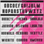 Sublimation Pattern Graffiti Black-Pink Custom Scratch Soccer Uniform Jersey Sublimation Pattern Graffiti Black-Pink Custom Scratch Soccer Uniform Jersey
