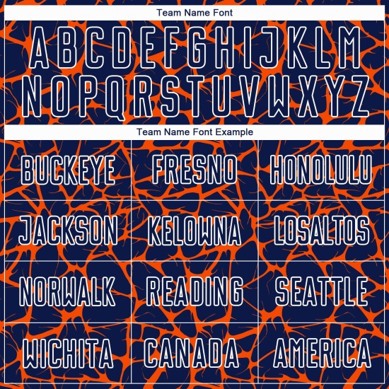 Network Jersey Sublimation Soccer Splash Abstract Uniform Custom Navy Orange-White