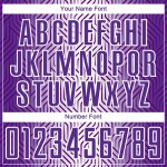 Purple Soccer Uniform Sublimation White Jersey Custom Lines