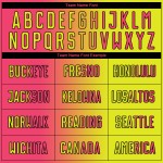 Jersey Neon Gradient Neon Pink-Black Soccer Custom Yellow Fashion Uniform Sublimation